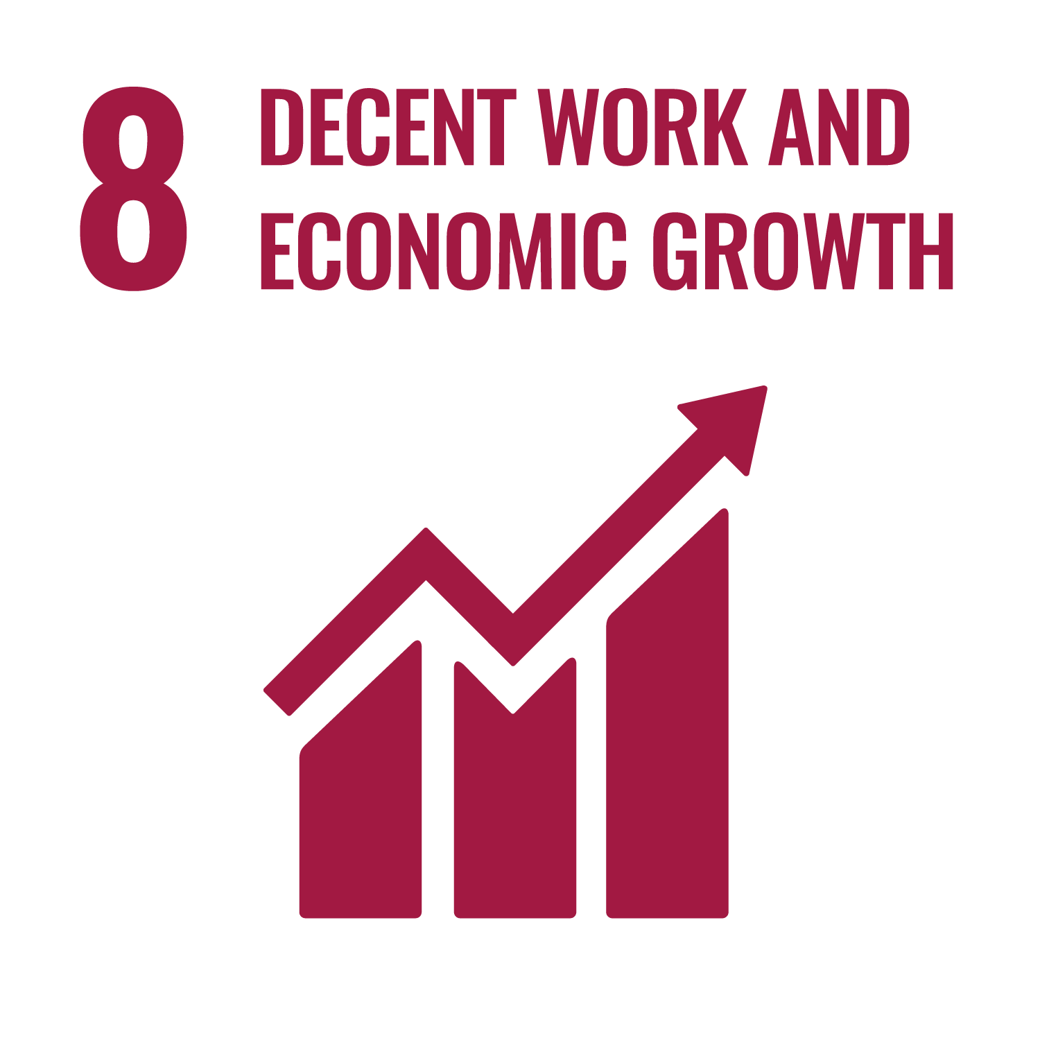 decent work and economic growth.